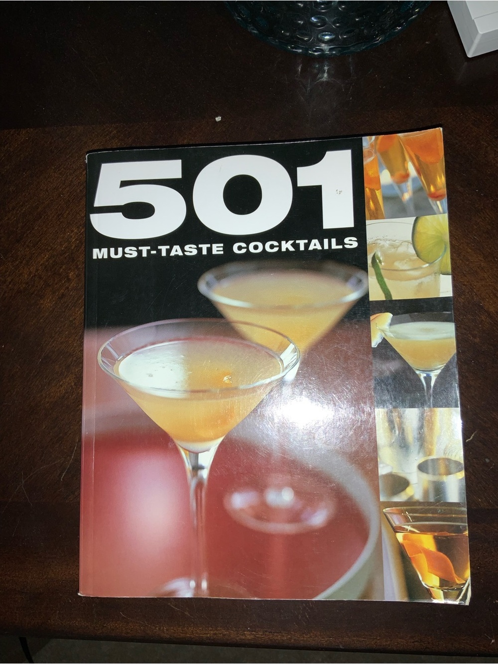 501 Must Taste Cocktails recipe book with pictures